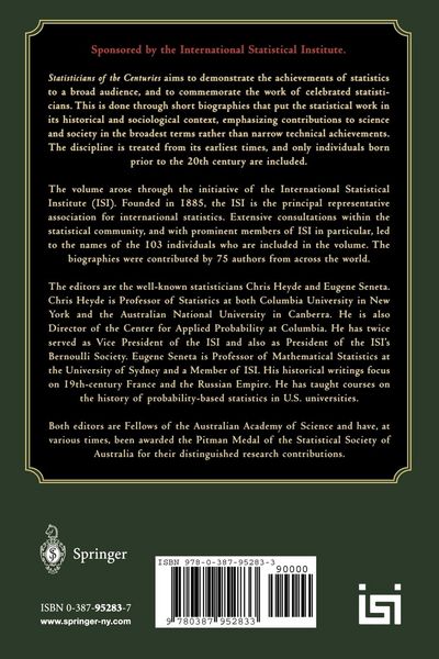 Produktbild: Statisticians of the Centuries