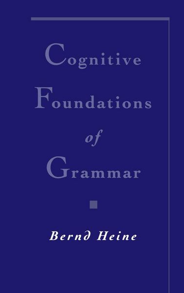 Produktbild: Cognitive Foundations of Grammar
