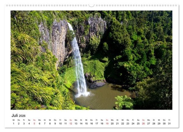Produktbild: Neuseeland - ein Naturparadies (Wandkalender 2026 DIN A2 quer), CALVENDO Monatskalender