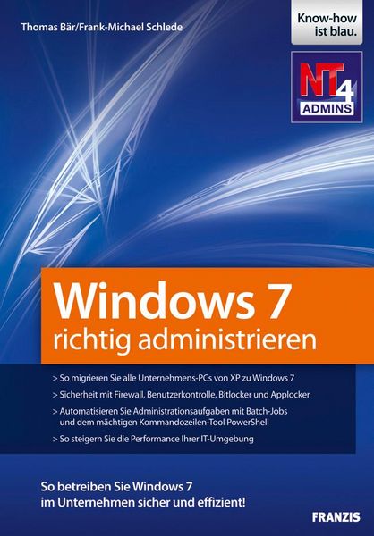 Produktbild: Windows 7 richtig administrieren