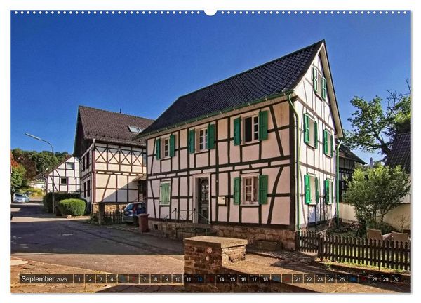 Produktbild: Stadtansichten Overath - Die charmante Stadt an Agger und S&uuml;lz (hochwertiger Premium Wandkalender 2026 DIN A2 quer), Kunstdruck in Hochglanz