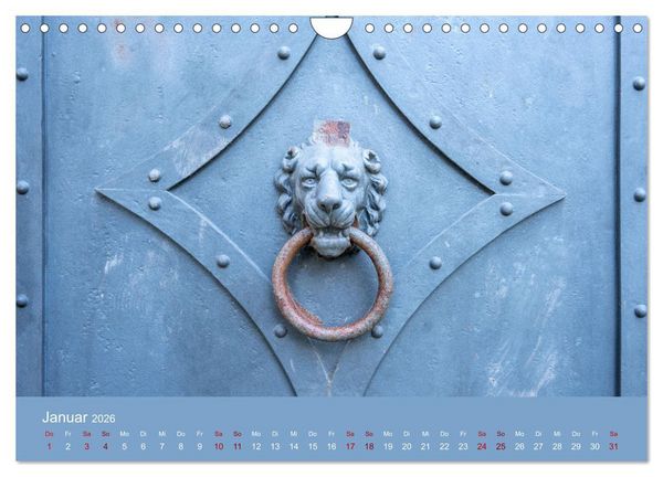 Produktbild: Anklopfen... (Wandkalender 2026 DIN A4 quer), CALVENDO Monatskalender