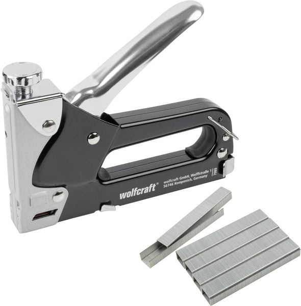 Wolfcraft tacocraft 7 7089000 Handtacker Klammerntyp Typ 53 Klammernlänge 4 - 14mm