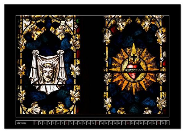 Produktbild: IRLAND - Fenster des Glaubens (Wandkalender 2026 DIN A4 quer), CALVENDO Monatskalender
