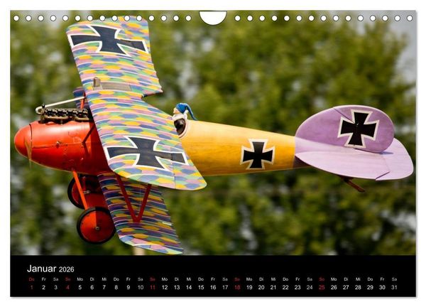 Produktbild: Modellflieger (Wandkalender 2026 DIN A4 quer), CALVENDO Monatskalender
