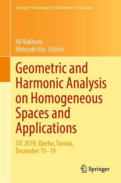 Produktbild: Geometric and Harmonic Analysis on Homogeneous Spaces and Applications