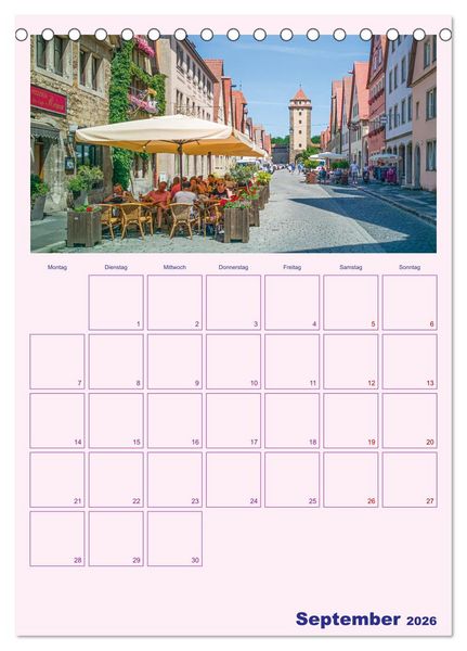 Produktbild: Rund um Bayern (Tischkalender 2026 DIN A5 hoch), CALVENDO Monatskalender