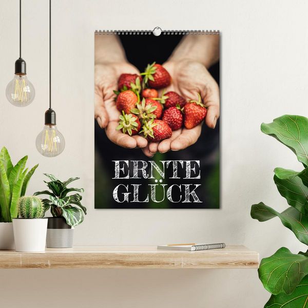 Produktbild: Erntegl&uuml;ck (Wandkalender 2026 DIN A3 hoch), CALVENDO Monatskalender
