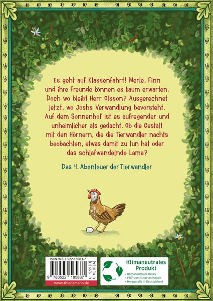 Produktbild: Die Tierwandler 4: Ein Lama im Pyjama