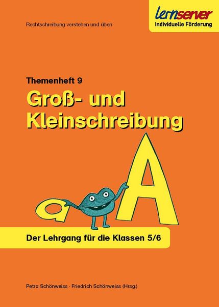Produktbild: Lernserver-Themenheft 9: Gro&szlig;-Kleinschreibung
