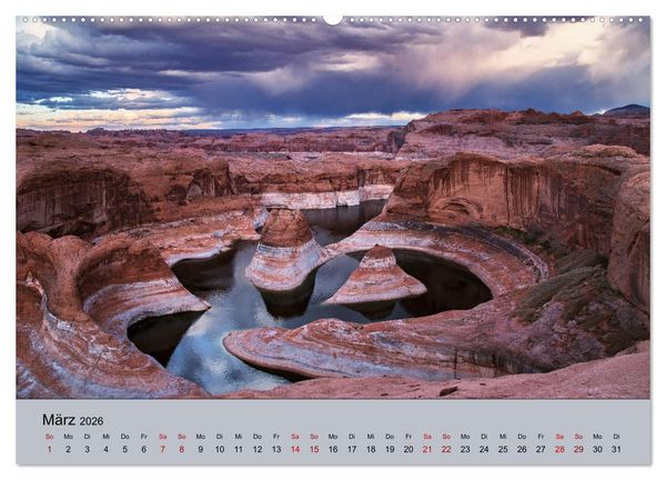 Produktbild: Magische Landschaften - Unterwegs im S&uuml;dwesten der USA (Wandkalender 2026 DIN A2 quer), CALVENDO Monatskalender