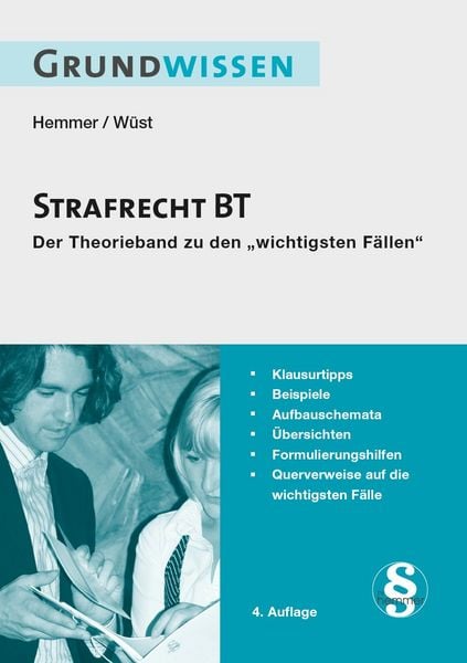 Produktbild: Grundwissen Strafrecht BT