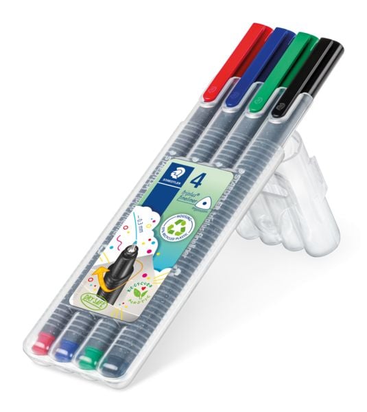 Produktbild: STAEDTLER triplus fineliner 334 Fineliner, 4er Set, 334 SB4