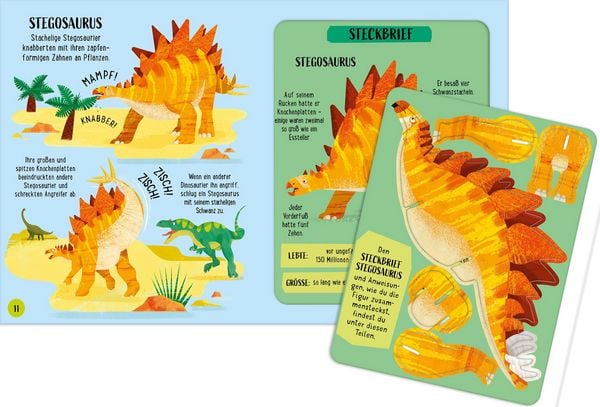 Produktbild: Zusammenstecken und Entdecken: Dinosaurier