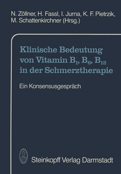 Produktbild: Klinische Bedeutung von Vitamin B1, B6, B12 in der Schmerztherapie