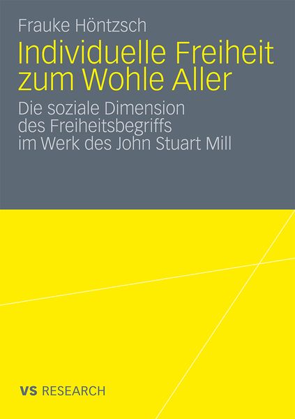 Produktbild: Individuelle Freiheit zum Wohle Aller