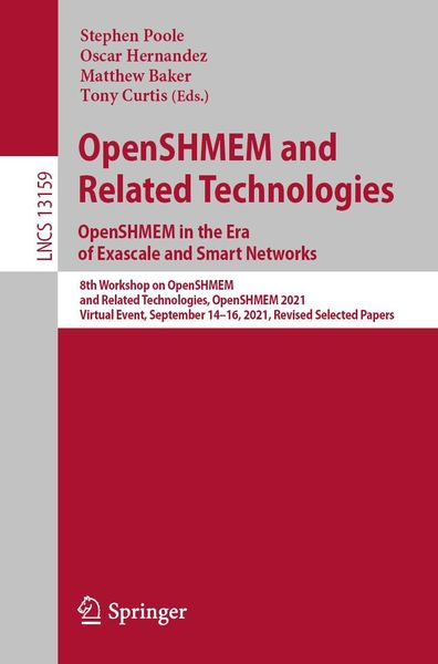 Produktbild: OpenSHMEM and Related Technologies. OpenSHMEM in the Era of Exascale and Smart Networks
