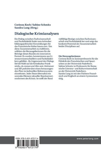 Produktbild: Dialogische Krimianalysen