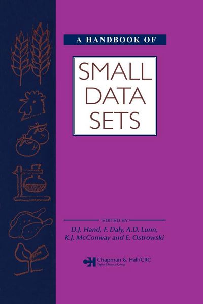 Produktbild: A Handbook of Small Data Sets