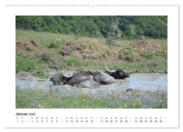 Produktbild: GEORGIEN 2026 (hochwertiger Premium Wandkalender 2026 DIN A2 quer), Kunstdruck in Hochglanz