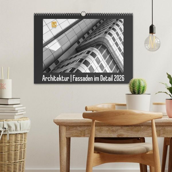 Produktbild: Architektur - Fassaden im Detail 2026 (Wandkalender 2026 DIN A3 quer), CALVENDO Monatskalender