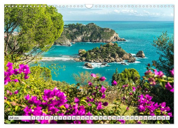 Produktbild: Sizilien - Taormina (Wandkalender 2026 DIN A3 quer), CALVENDO Monatskalender