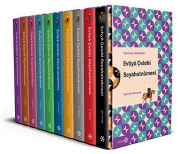 Produktbild: G&uuml;n&uuml;m&uuml;z T&uuml;rkcesiyle Evliya Celebi Seyahatnamesi 10 Kitap Takim