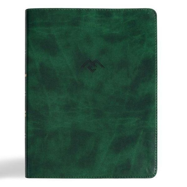 Produktbild: CSB Men of Character Bible, Revised and Updated, Forest Leathertouch, Indexed