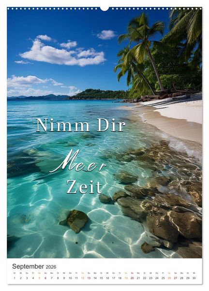 Produktbild: Meine Auszeit f&uuml;r die Seele (hochwertiger Premium Wandkalender 2026 DIN A2 hoch), Kunstdruck in Hochglanz
