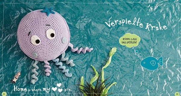 Produktbild: Supers&uuml;&szlig;e Amigurumi-Kissen h&auml;keln