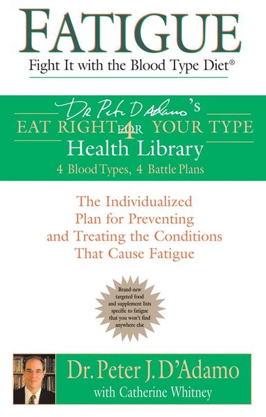 Produktbild: Fatigue: Fight It with the Blood Type Diet