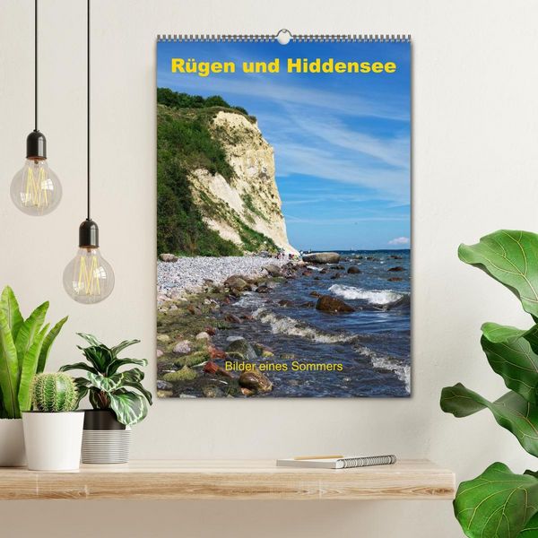Produktbild: R&uuml;gen und Hiddensee - Bilder eines Sommers / Planer (Wandkalender 2026 DIN A2 hoch), CALVENDO Monatskalender