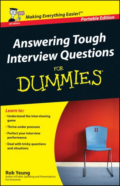 Produktbild: Answering Tough Interview Questions for Dummies