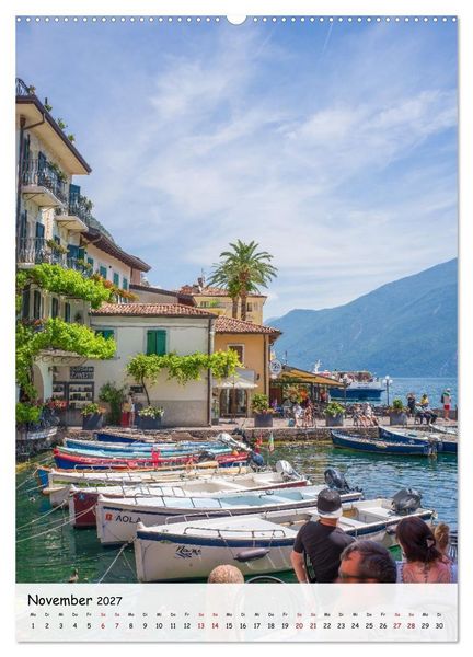 Produktbild: Limone sul Garda - Perle am Westufer des Gardasees (Wandkalender 2027 DIN A2 hoch), CALVENDO Monatskalender