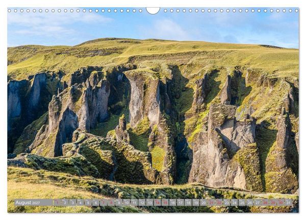 Produktbild: ICELAND pristine landscapes (Wall Calendar 2027 DIN A3 landscape), CALVENDO 12 Month Wall Calendar