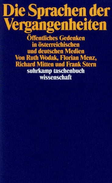 Produktbild: Die Sprachen der Vergangenheiten