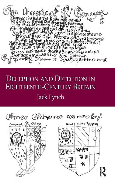 Produktbild: Deception and Detection in Eighteenth-Century Britain