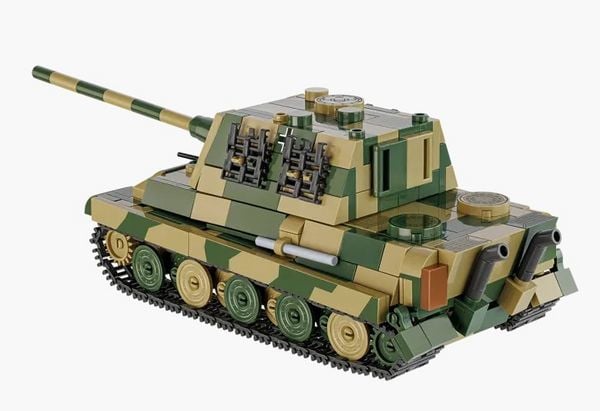 Produktbild: COBI Historical Collection 2733 - Panzerjäger Tiger Ausf.B Jagdtiger, WWII, Bausatz 1:48, 528 Klemmbausteine