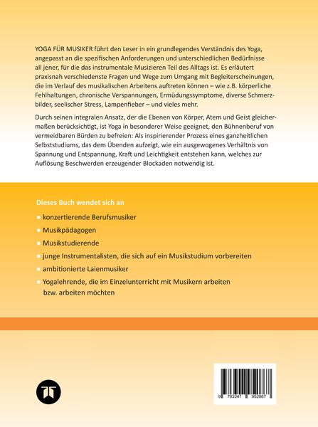 Produktbild: Yoga f&uuml;r Musiker
