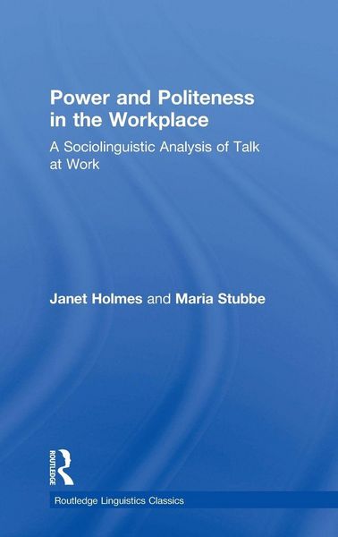 Produktbild: Power and Politeness in the Workplace