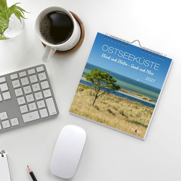 Produktbild: Ostseek&uuml;ste Postkartenkalender 2027 - Wind und Wellen - Sand und Meer