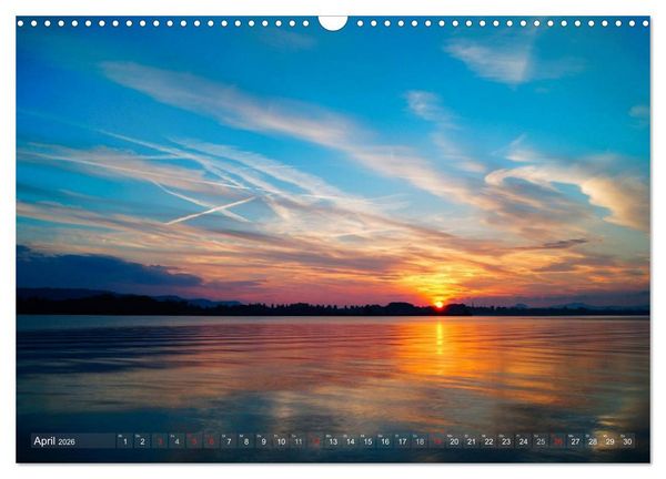 Produktbild: Bodensee zur blauen Stunde (Wandkalender 2026 DIN A3 quer), CALVENDO Monatskalender