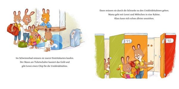 Produktbild: Lenni Langohr und M&ouml;hrchen im Schwimmbad