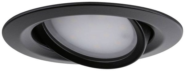 Produktbild: Paulmann 93082 Set Nova Plus LED-Einbauleuchte LED 6W Schwarz