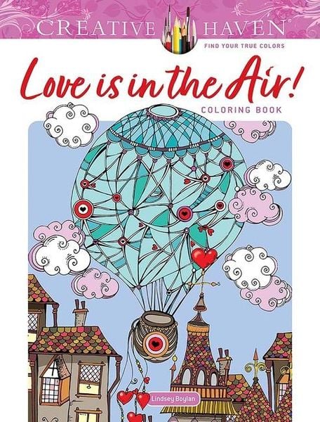 Produktbild: Creative Haven Love is in the Air! Coloring Book