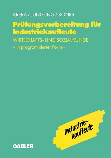 Produktbild: Pr&uuml;fungsvorbereitung f&uuml;r Industriekaufleute