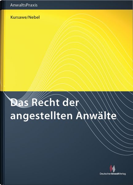 Produktbild: Das Recht der angestellten Rechtsanw&auml;lte