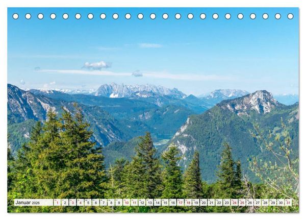 Produktbild: Der Rauschberg (Tischkalender 2026 DIN A5 quer), CALVENDO Monatskalender