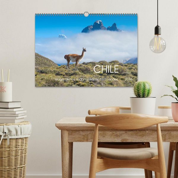 Produktbild: Magie dieses S&uuml;damerikanischen Landes, Chile (Wandkalender 2026 DIN A3 quer), CALVENDO Monatskalender