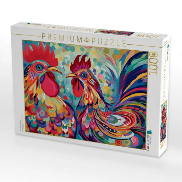 Produktbild: CALVENDO Puzzle Auf dem H&uuml;hnerhof | 1000 Teile Lege-Gr&ouml;&szlig;e 64x48cm Foto-Puzzle f&uuml;r gl&uuml;ckliche Stunden